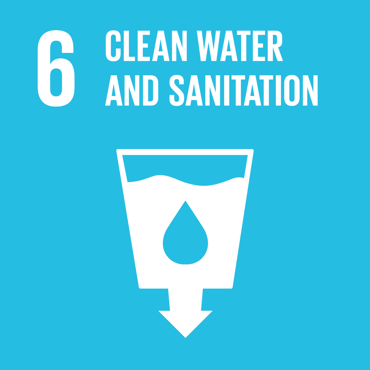 SDG 6 beeldmerk